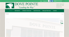 Desktop Screenshot of dovepointe.org